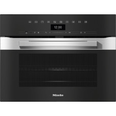 Духовой шкаф Miele компактный с СВЧ H7440BM CLST сталь