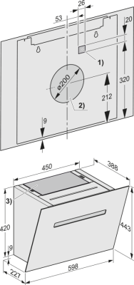 Вытяжка Miele DAH1650 OBSW