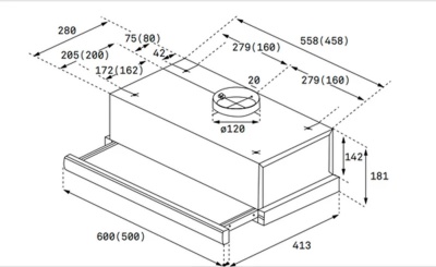 Вытяжка Kuppersbusch DEF6000.0E-FO-01