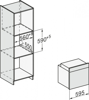 Духовой шкаф Miele H7860BPX GRGR графитовый серый