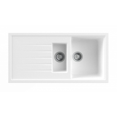 Мойка NorGranite 100.50 1B 1/2B 1D WH